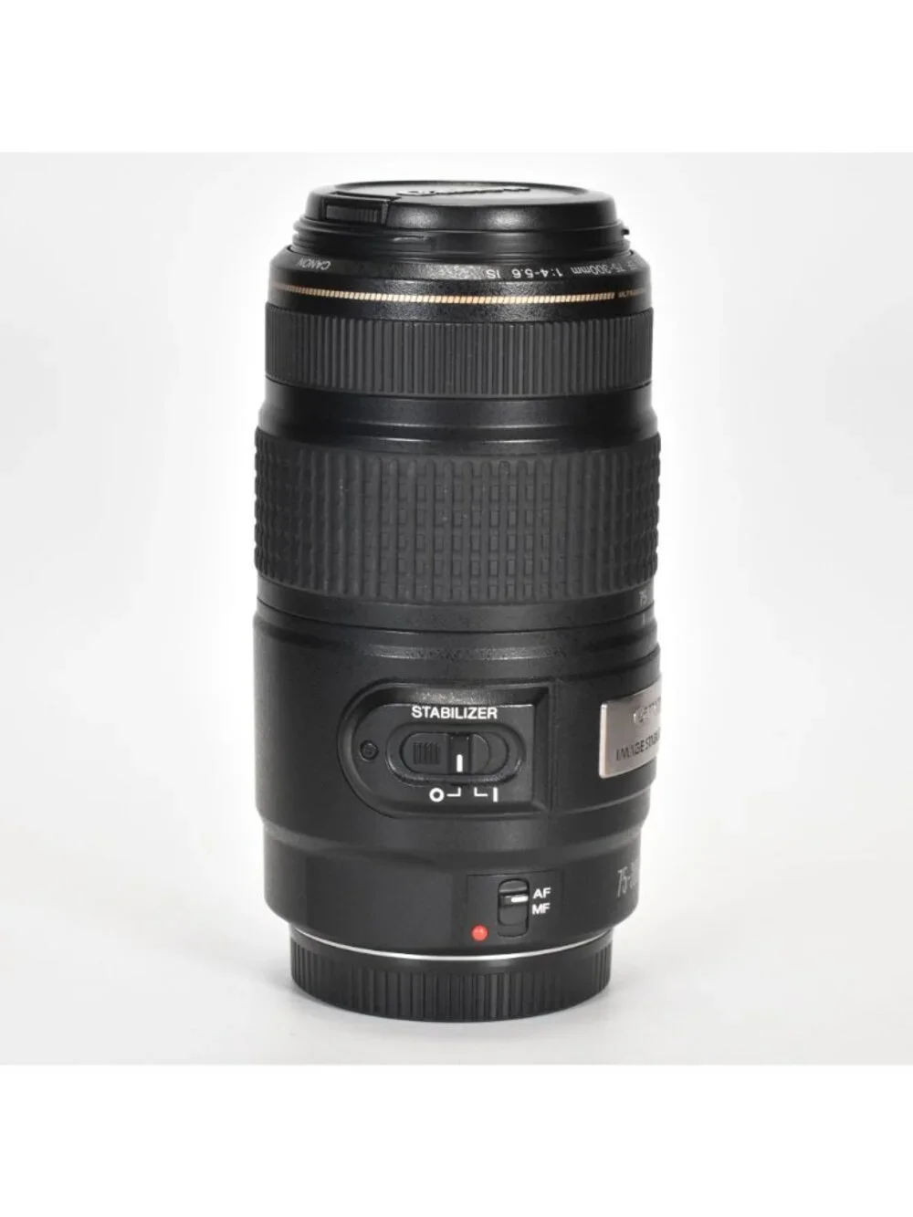 Canon EF 75-300mm f/4-5.6 USM IS Image Stabilizer Autofocus Zoom Lens